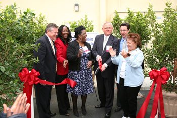 Ribbon cutting ceremony of the Junior Achievement