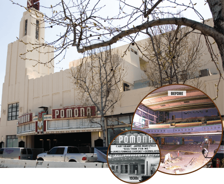 The Fox Theater Pomona frontage