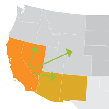 Service Area Expansion Map