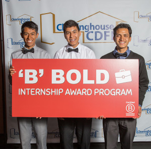 'B' BOLD Internship Award Recipients 