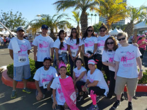 2016 Susan G Komen - group shot after run