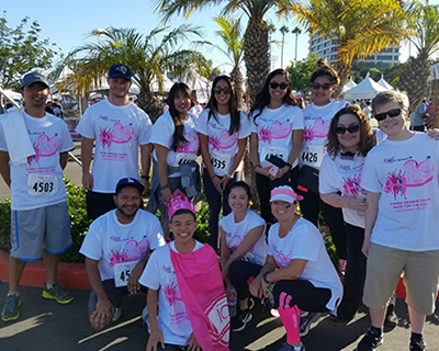 2016 Susan G Komen 5k - Group Photo