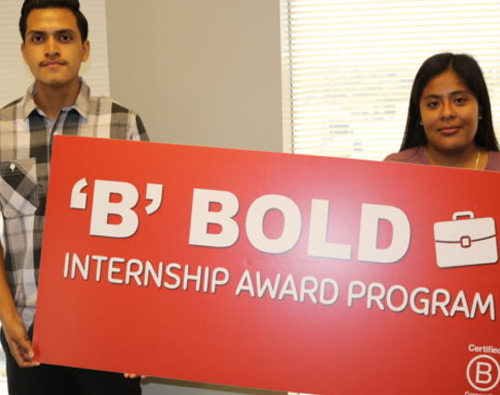 B bold internship program participants