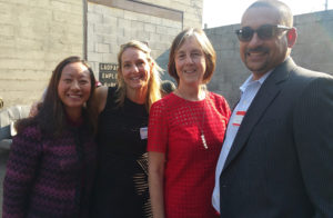 CARE Center - Groundbreaking 8 - with State Senator Nancy Skinner in red