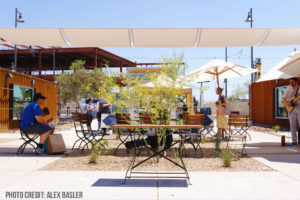 2018 MSA Annex Ribbon Cutting - Patio Shot