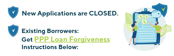 Clearinghouse CDFI - PPP Loan Forgiveness - Banner