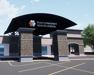 Elko Community Health Center - 2021 Rendering