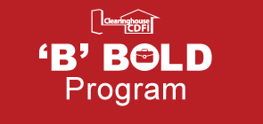 'B' Bold Landing Page logo