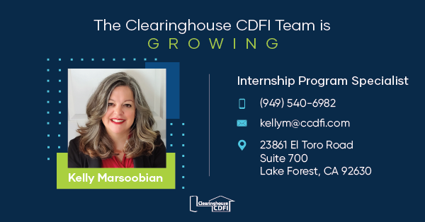 CCDFI Welcomes Kelly Marsoobian, Internship Program Specialist