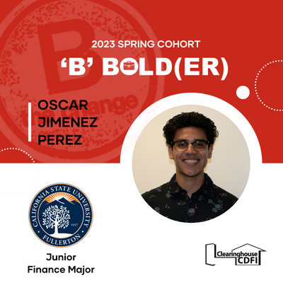 Meet Oscar: 2023 Spring 'B' BOLD(ER) Intern