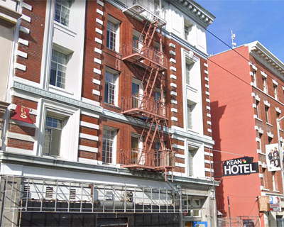 Just Funded - Kean Hotel - San Francisco, CA