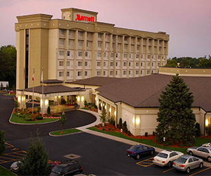 Community lending in New York. Marriott Rochester Airport hotel acquired with Clearinghouse CDFI financing.