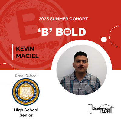 Meet Kevin Maciel: 2023 Summer ‘B’ BOLD Intern