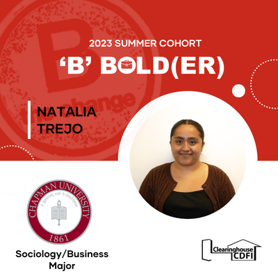 Meet Natalia Trejo: 2023 Summer 'B' BOLD(ER) Intern