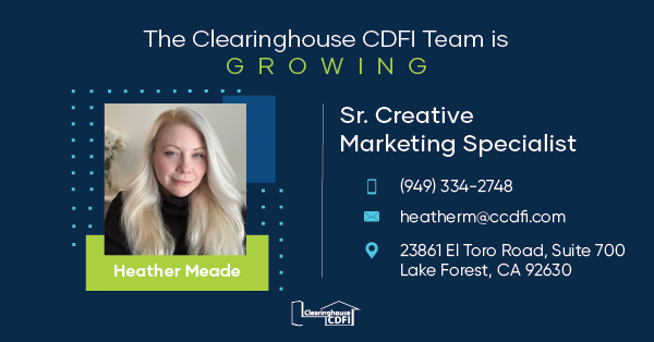 CCDFI Welcomes Heather Meade, Sr. Creative Marketing Specialist