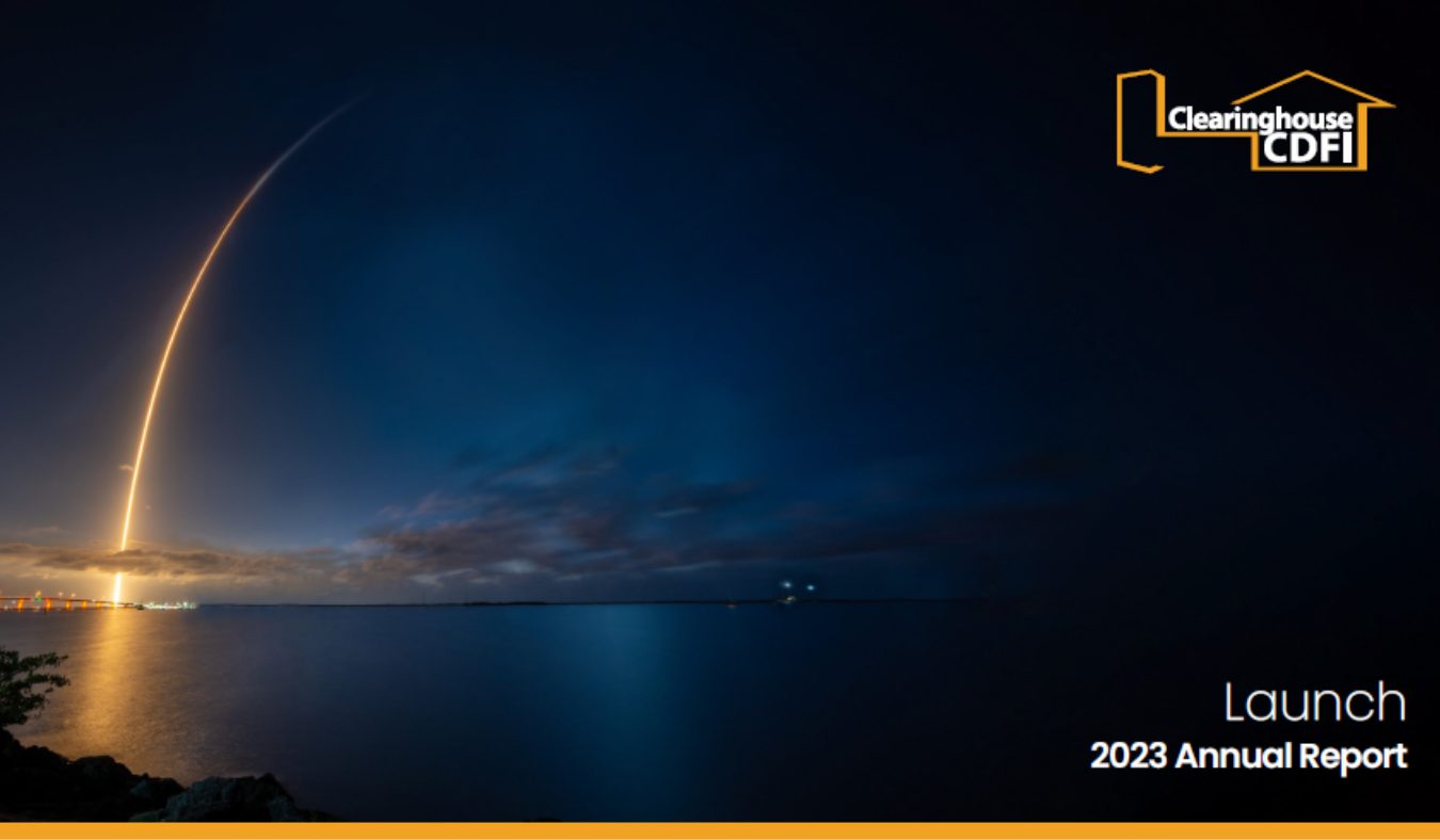 2023 Clearinghouse CDFI Annual Report Cover