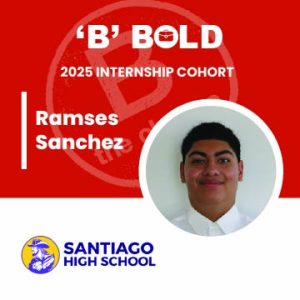 Meet Ramses Sanchez, 2025 ‘B’ BOLD Intern image