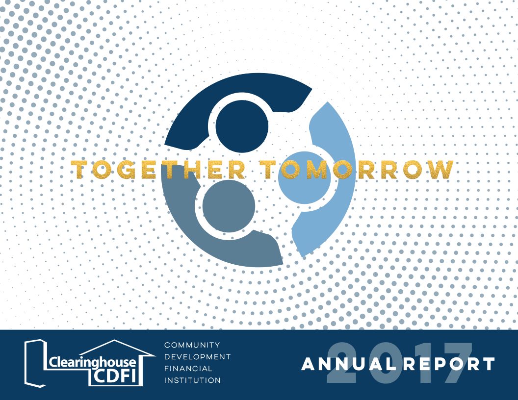 Cover of Clearinghouse CDFI's 2017 Annual Report