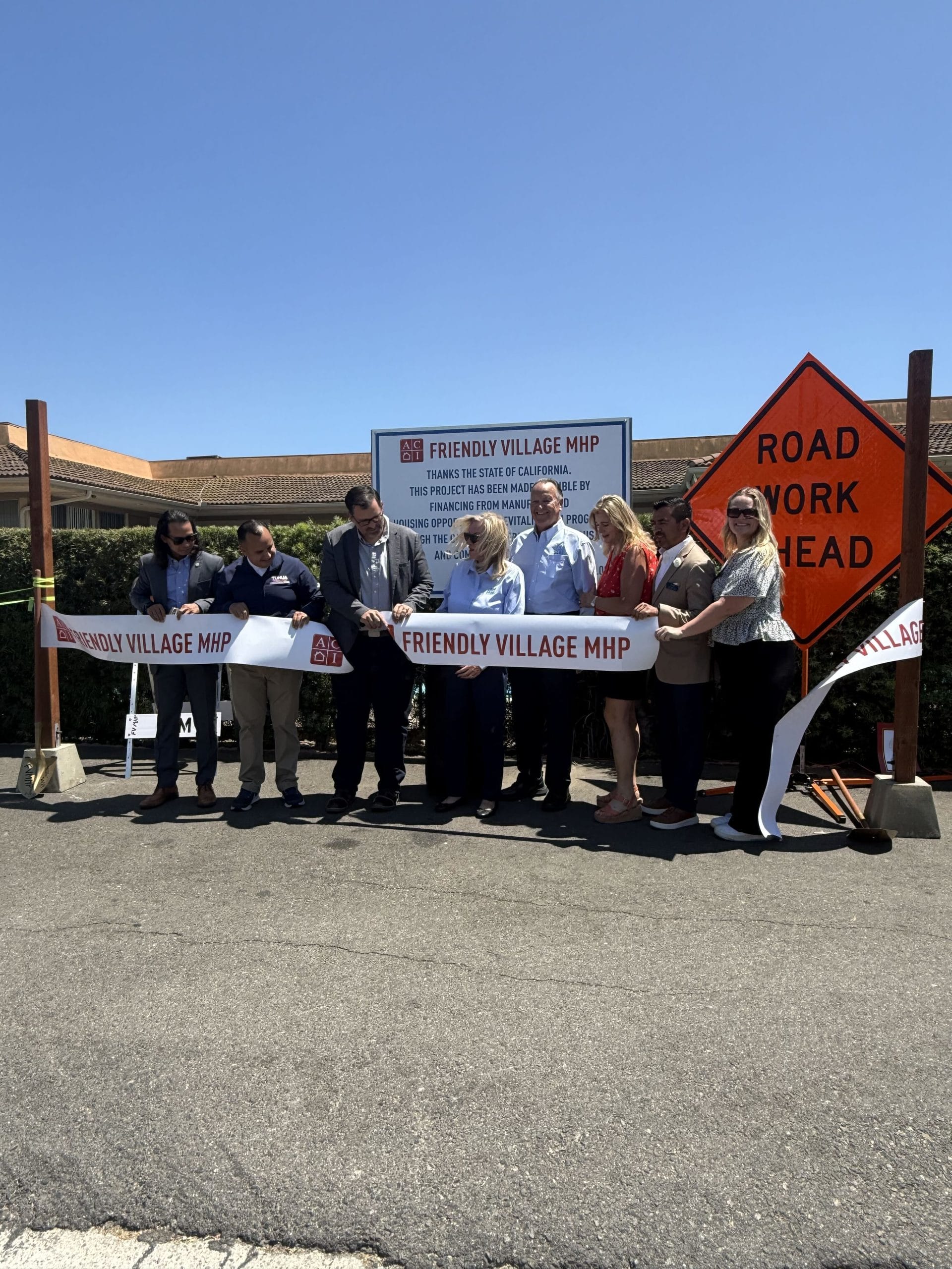 Ribbon Cutting Marks Beginning of Major Revitalization at Friendly Village MHP in Long Beach